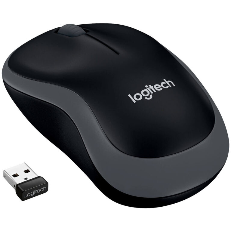 Souris Sans fil Logitech M185 - Capteur Optique 1000 dpi - Grise