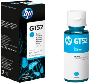 HP GT52 Cyan 70ml encre 8000 pages Smart Tank DeskJet