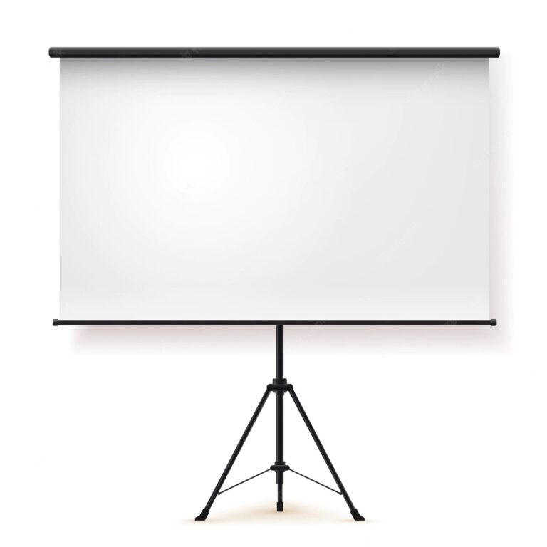 Ecran de projection Manuel trépied 200 x 200 cm