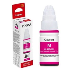 Canon GI-490 Magenta- Bouteille d'encre Canon d'origine - (0665C001AA) – Image 1