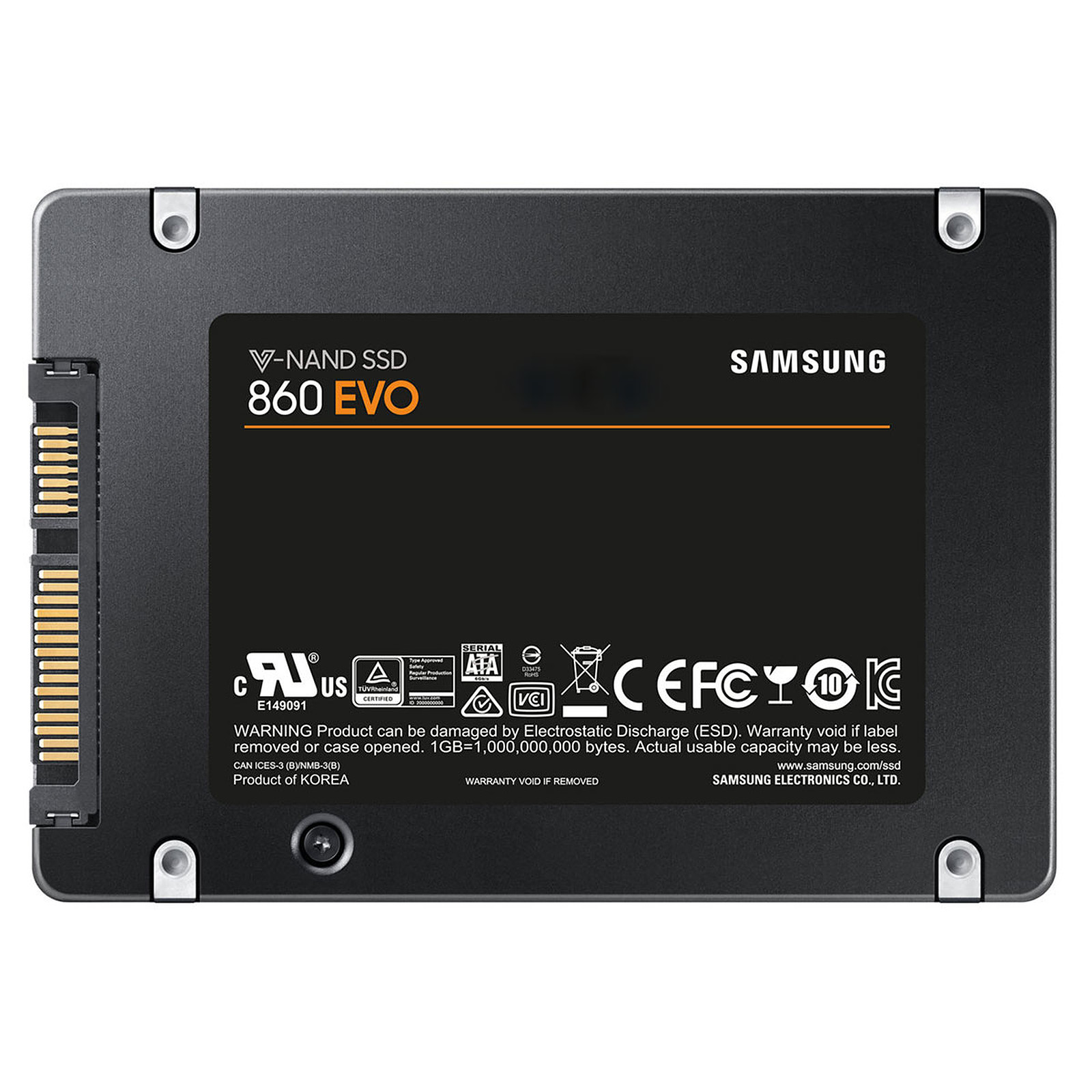 Samsung Disque dur SSD 500 Go EVO 870 - SATA 2.5