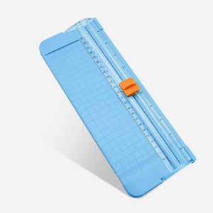 Massicot A5 coupe papier avec protection bleu