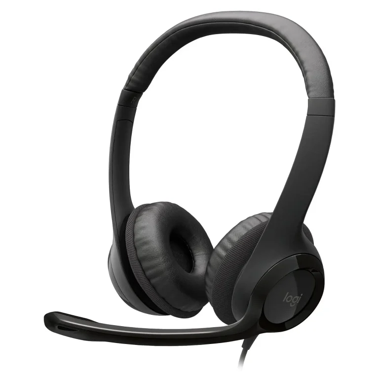casque logitech h390 - Casque-micro avec microphone anti-parasite