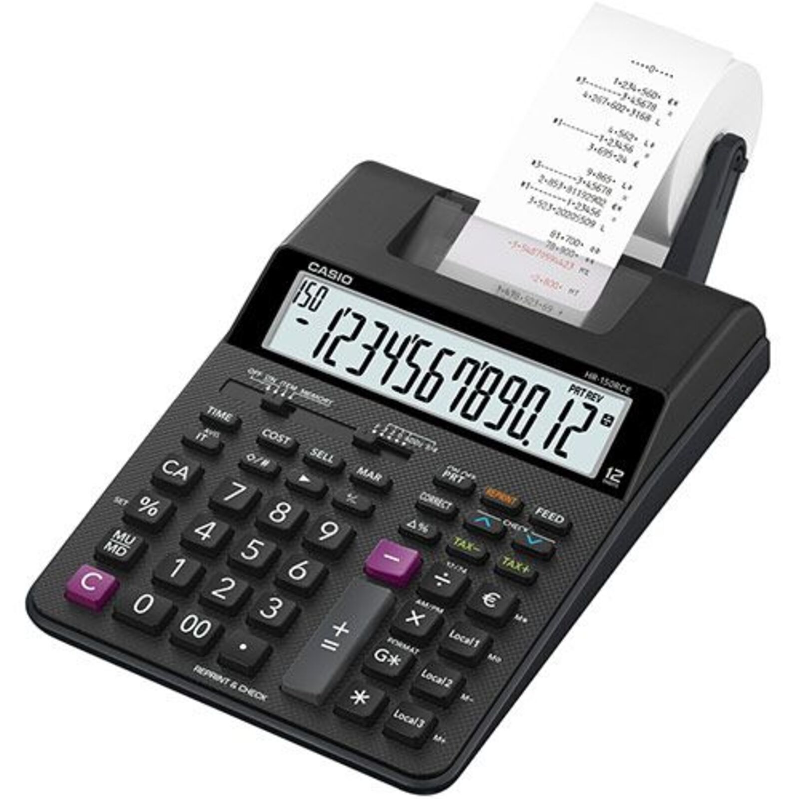 Calculatrice imprimante casio HR-150RC