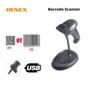 Lecteur Code à barre avec fil HENEX HC-3206 - 2D QR – Image 2