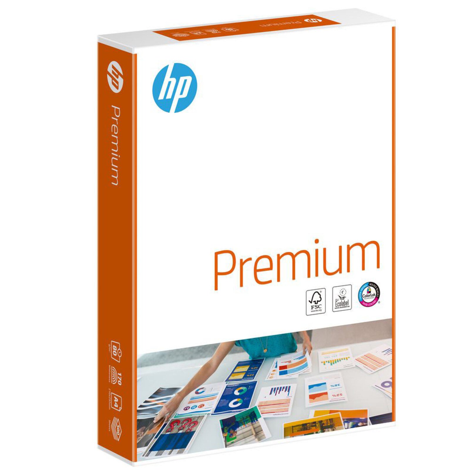 RAMETTE DE PAPIER A4 80G HP PREMIUM