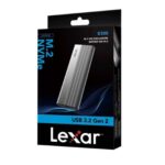 Lexar E300 M.2 NVMe Aluminium Enclosure - Boîtier de disque dur externe M.2 SSD – Image 5