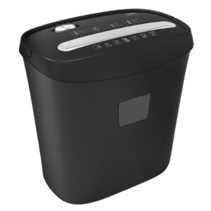 Deli Destructeur de Papier A4 E9947 8 Feuilles / 15 Litres - Noir – Image 2