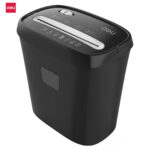 Destructeur de documents A4 DELI E9945 Coupe Croisée  - 6 Feuilles / 12 Litres – Image 3