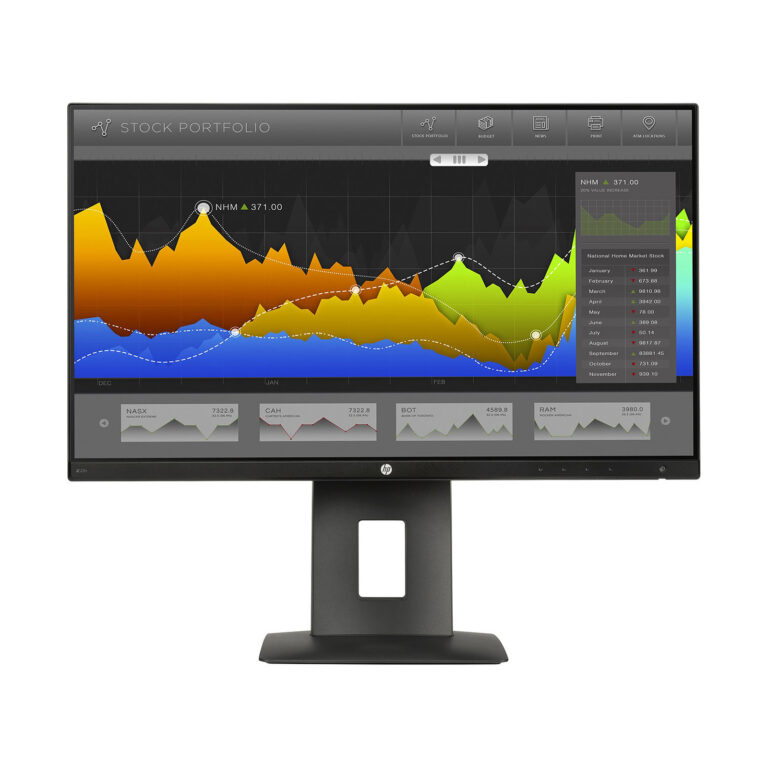 Ecran HP Z23N 23" LED 1920 X 1080 Pixels - 7 ms (M2J79AT)