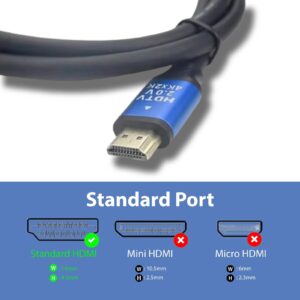 CABLE HDMI PREMIUM 1.5M 4K UHD/HDR 2.0V - HIGH SPEED – Image 3