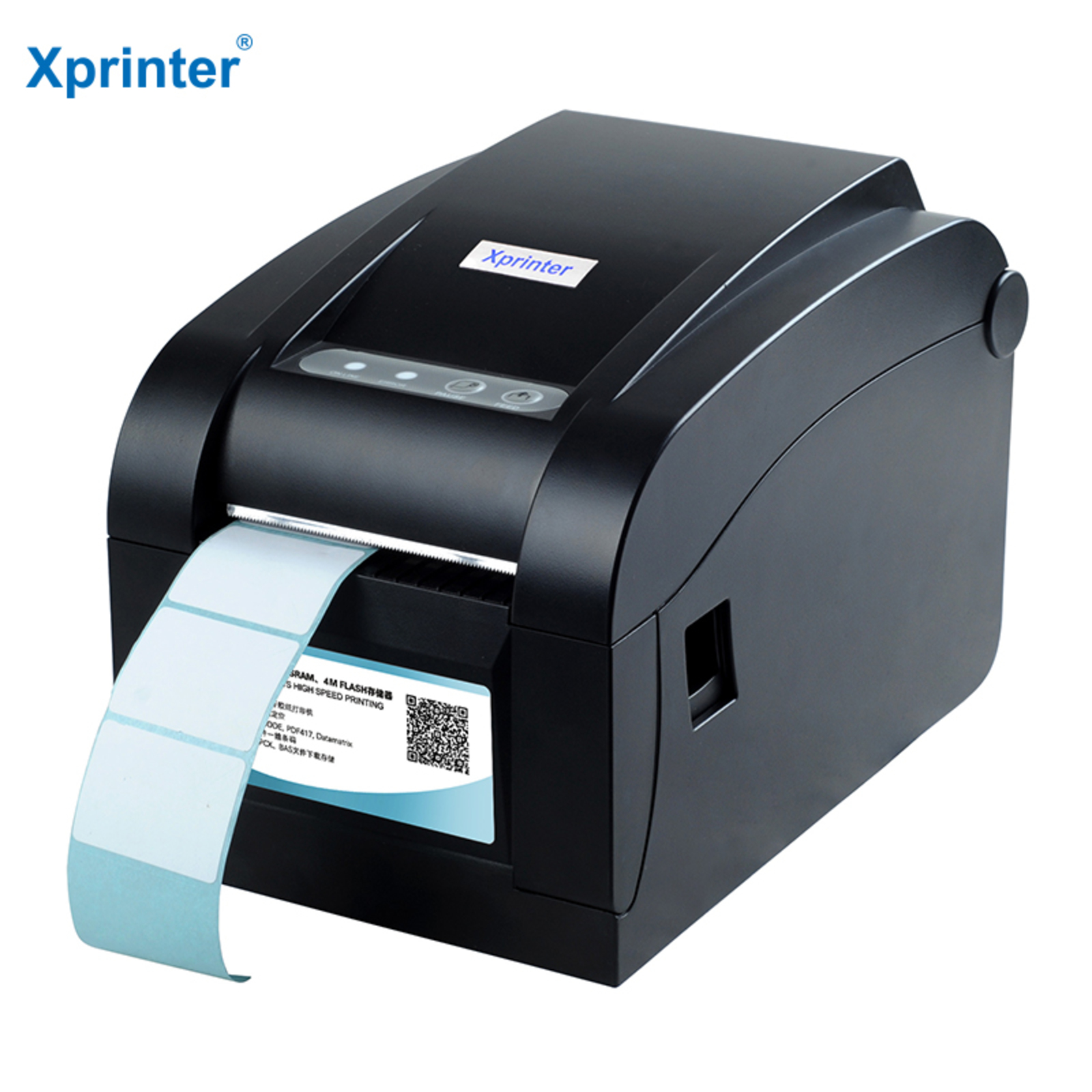 Imprimante Xprinter XP-350BM - Code à barre Thermique - Noir