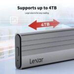 Lexar E300 M.2 NVMe Aluminium Enclosure - Boîtier de disque dur externe M.2 SSD – Image 3