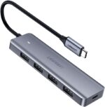 Adaptateur HUB USB-C Ugreen 4 en 1 avec 4 ports USB 3.0