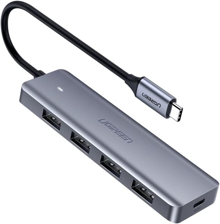 Adaptateur HUB USB-C Ugreen 4 en 1 avec 4 ports USB 3.0