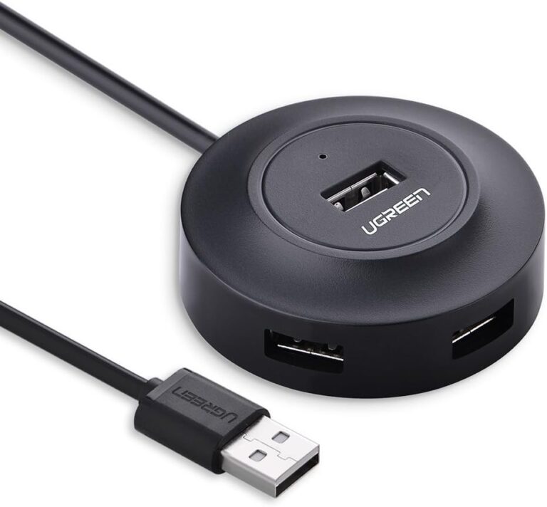 Adaptateur Hub USB 2.0 Ugreen 4 Ports 20277 avec câble 1M