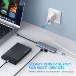 Adaptateur HUB USB-C Ugreen 4 en 1 USB 3.0 5Gbps 70336 – Image 2