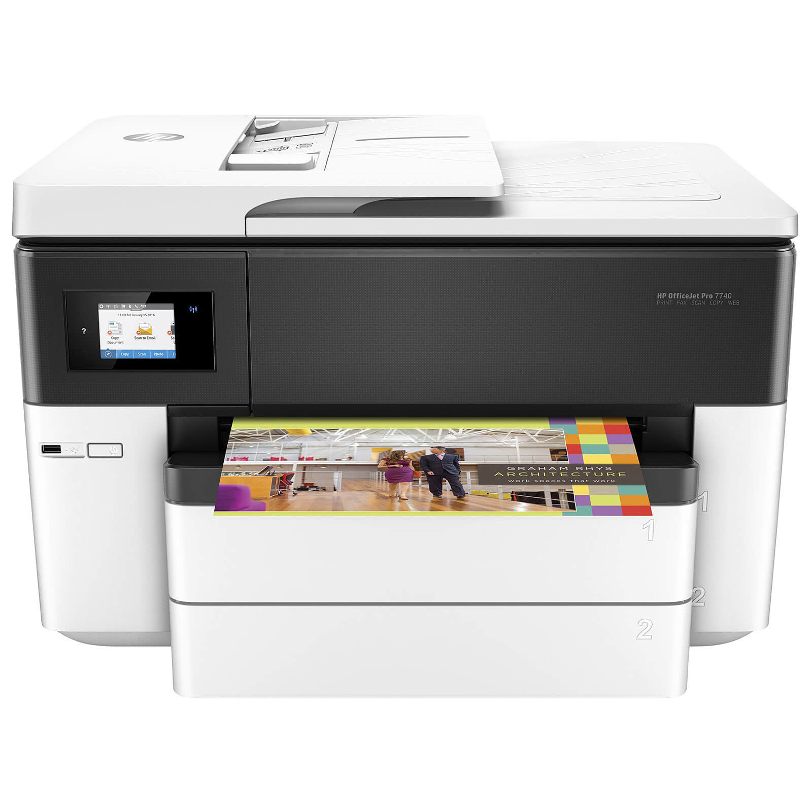 77401-1.jpg Hp OfficeJet Pro Imprimante A3 7740 Multifonctions 4-en-1