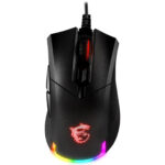 MSI Clutch GM50 Souris gaming filaire capteur optique 7200 dpi - rétro-éclairage LED RGB