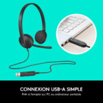 Casque Logitech H340 Headset-micro USB – Image 3