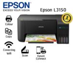 Epson EcoTank L3150 Imprimante Multifonctions à réservoirs rechargeables Wi-Fi Direct – Image 2