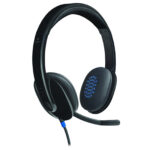 Casque Logitech USB Headset H540 Avec controle du volume sur oreillette – Image 2