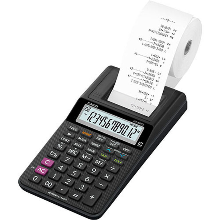 calculatrice imprimante casio hr-8rce financière prix maroc