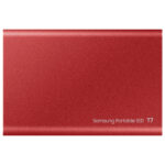 Samsung Disque dur Portable SSD T7 1 To - Rouge – Image 4