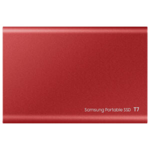 Samsung Disque dur Portable SSD T7 1 To - Rouge – Image 4