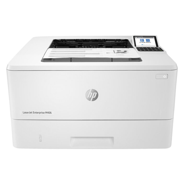 HP M406dn Imprimante Laser Monochrome - LaserJet Enterprise Duplex & Réseau (3PZ15A)