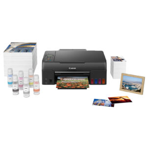 CANON Imprimante photo multifonction PIXMA G640 3-en-1 à réservoirs d'encre rechargeables Wi-Fi – Image 3