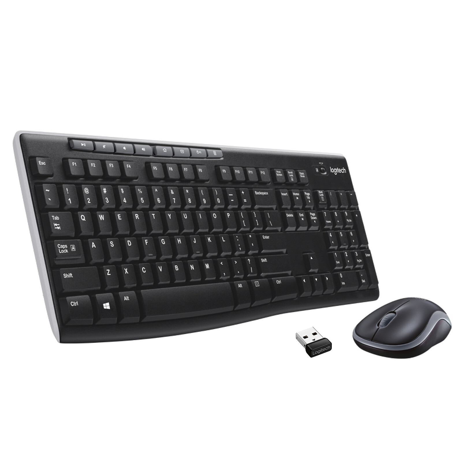 Logitech MK270 Logitech MK270 Ensemble sans fil souris + clavier (AZERTY Français)