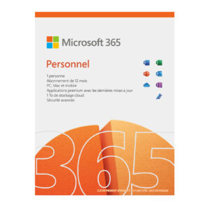 Microsoft 365 Personnel Licence 1 utilisateur pour 1 PC - Abonnement de 12 mois – Image 2