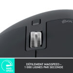 Logitech Souris Sans fil MX Master 3S - droitier - capteur optique 8000 dpi - 7 boutons – Image 4