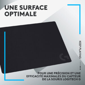 Logitech G G240 Tapis de souris pour gamer friction de surface modéré - base antidérapante en caoutchouc – Image 4