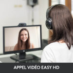 Webcam Logitech C270 Pour Des Appels Vidéo HD 720P en toute Simplicité