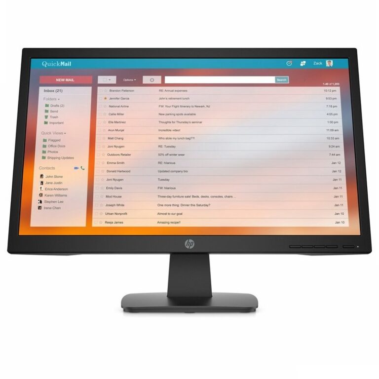 Moniteur pc HP P22V G4 22" FULL HD 1920 x 1080