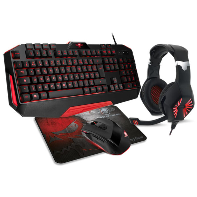 Spirit of Gamer PRO-MKH3 ENSEMBLE RÉTRO-ÉCLAIRÉ POUR GAMER