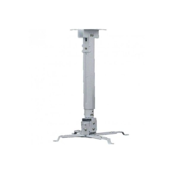 Support vidéoprojecteur plafonnier réglable pour installation murale ou plafond