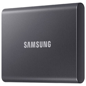 Samsung Disque dur Portable Externe SSD T7 1 To  USB 3.1 - Gris – Image 6