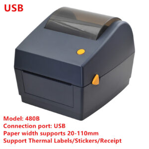 Imprimante Thermique Code à barre Xprinter XP-480B - Noir – Image 2