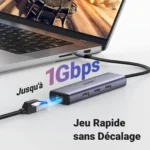 Adaptateur Ugreen USB-C 6 en 1 avec charge PD 100W et HDMI 4K