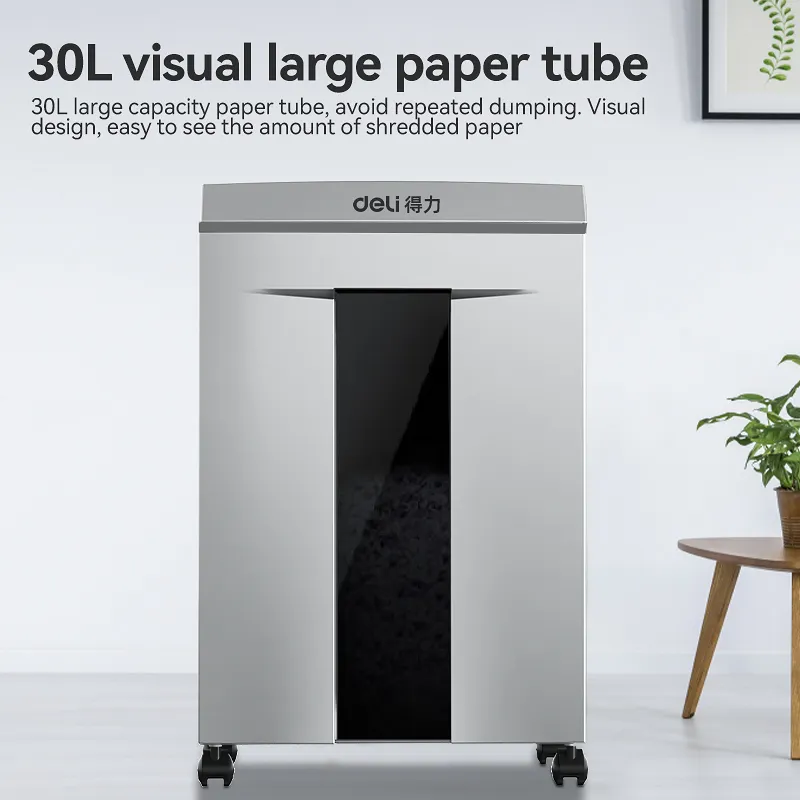 DELI 9906 destructeur de papier DELI 9906 Professionnel 16 Feuilles / 30 Litres –