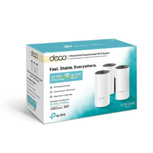 TP-LINK Wi-Fi Mesh Deco P9 Pack de 3 routeurs sans fil Dual-Band Wi-Fi AC1200 – Image 2