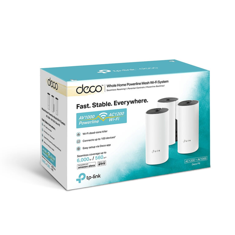 WIFI MESH DECO P9 : Rapide. Stable. Partout.