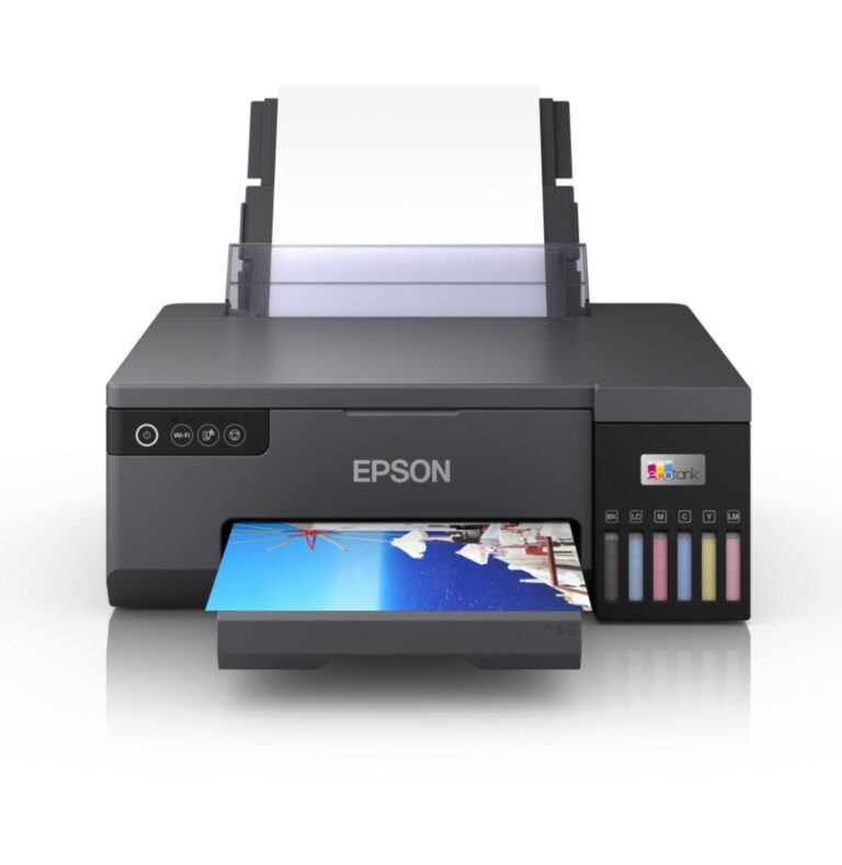 Imprimante photo Epson EcoTank L8050 couleur Wi-Fi A4 Impression sur cartes PVC (C11CK37403)