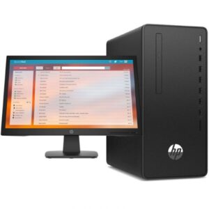 HP Ordinateur de bureau PRO 300 G6 I5-10400 4GB 1TB + ECRAN P22v 22" – Image 2