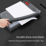 Massicot A4 ULPRESS N305 16 Feuilles - Coupe Papier Avec tête de coupe de sécurité – Image 4