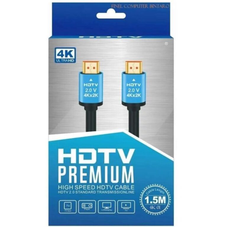 CABLE HDMI 1.5M 4K PREMIUM - UHD/HDR 2.0V - HIGH SPEED