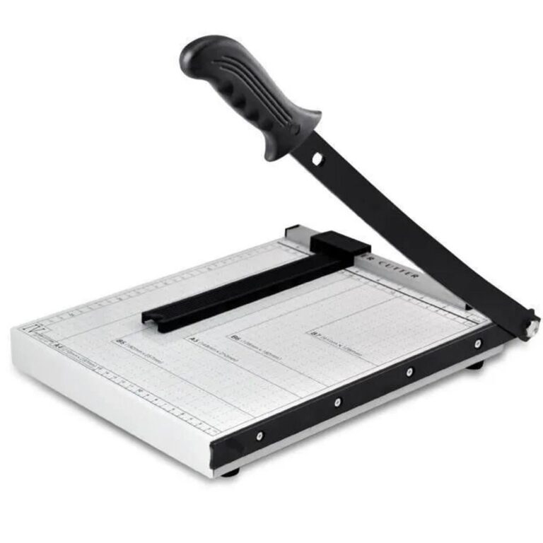 Massicot A4 manuel coupe papier en métal pour bureau